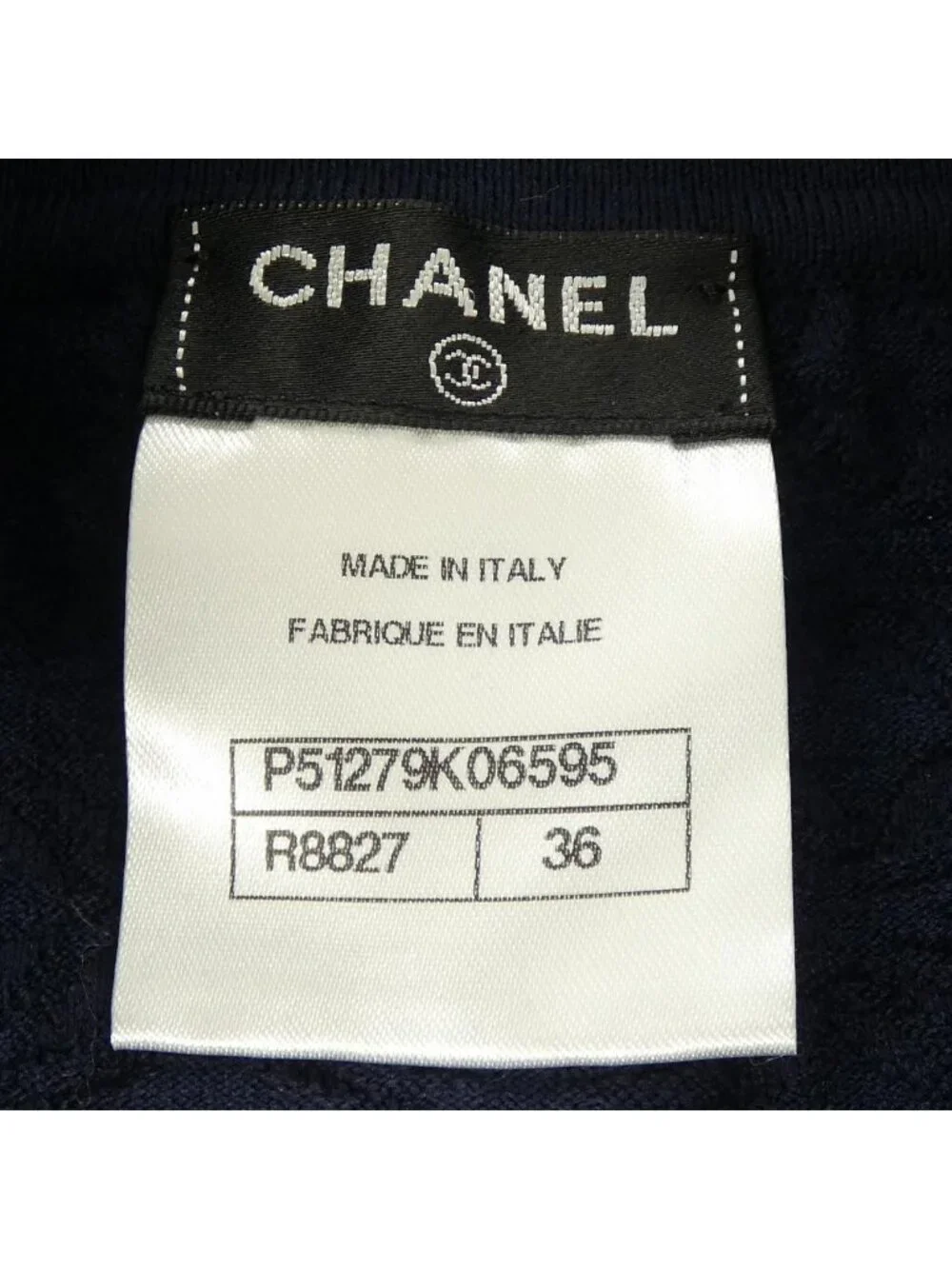 Chanel Tunic Coat Navy